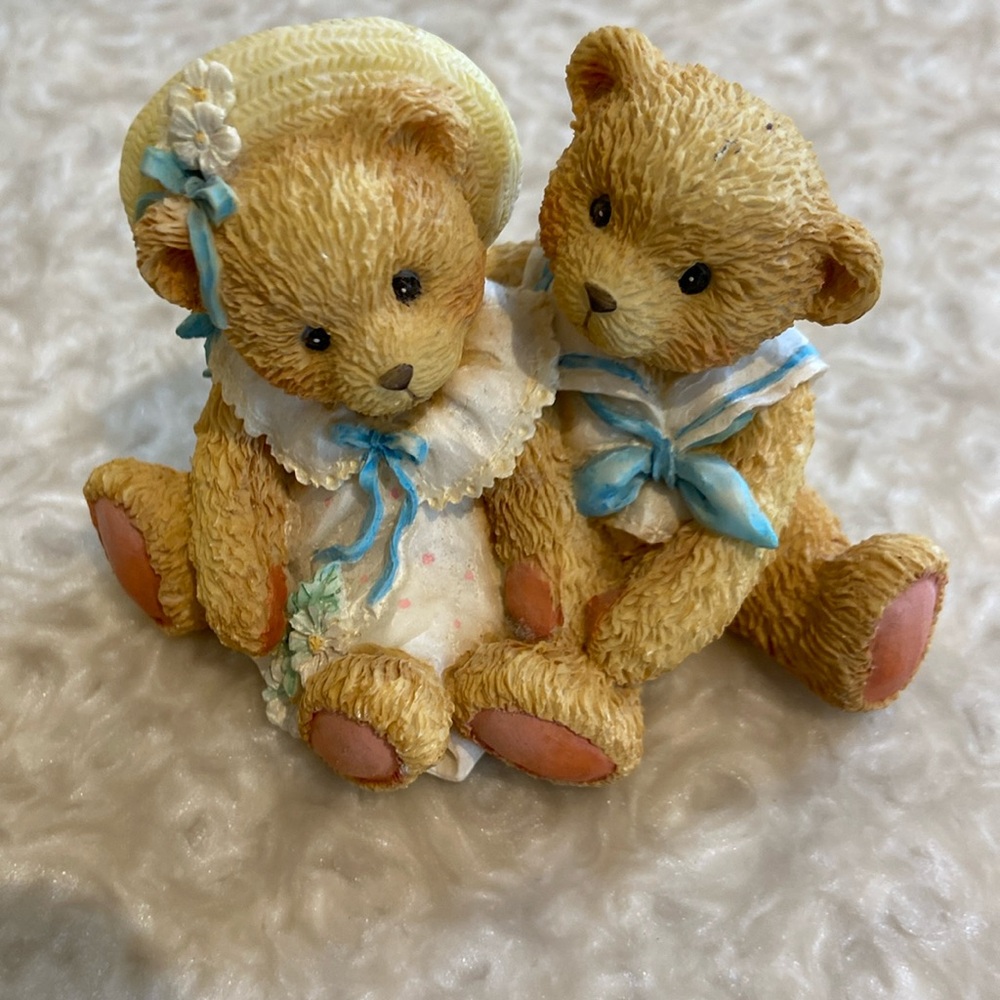 Cherished Teddies: Heidi & David - special friends